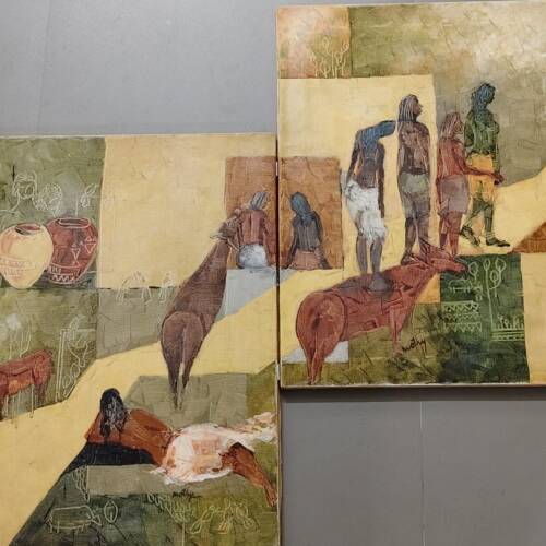 Towards Home Acrylic on Canvas